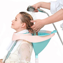 Lavacapelli gonfiabile, per un lavaggio dei capelli senza disordine, adatto a un'ampia gamma di utenti, tra cui donne in gravidanza, anziani, persone