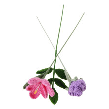 Crochet Flowers Table Centerpieces Decorations Handmade Knit-10
