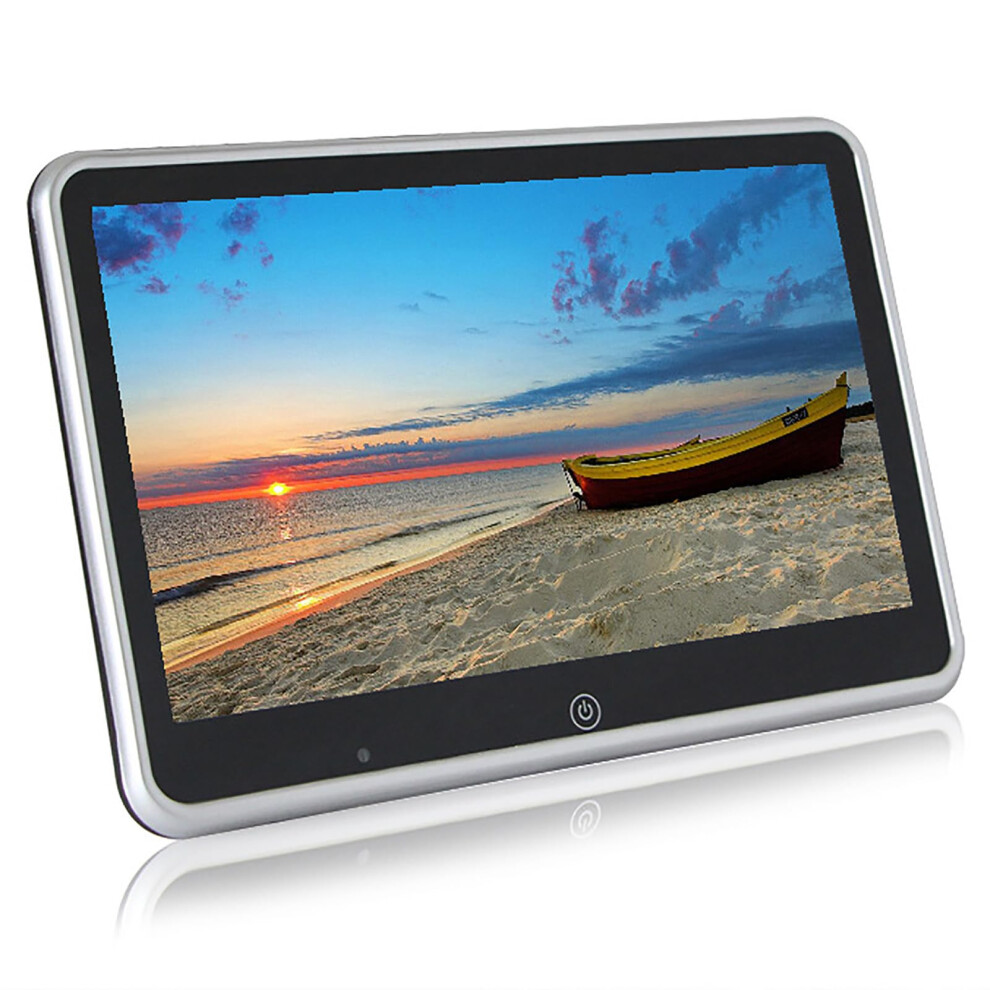 10.1 Inch Car Headrest Monitor With 1080P Hd, Phone Mirroring, Usb And Fm Audio, 1Pcs 9119770694393