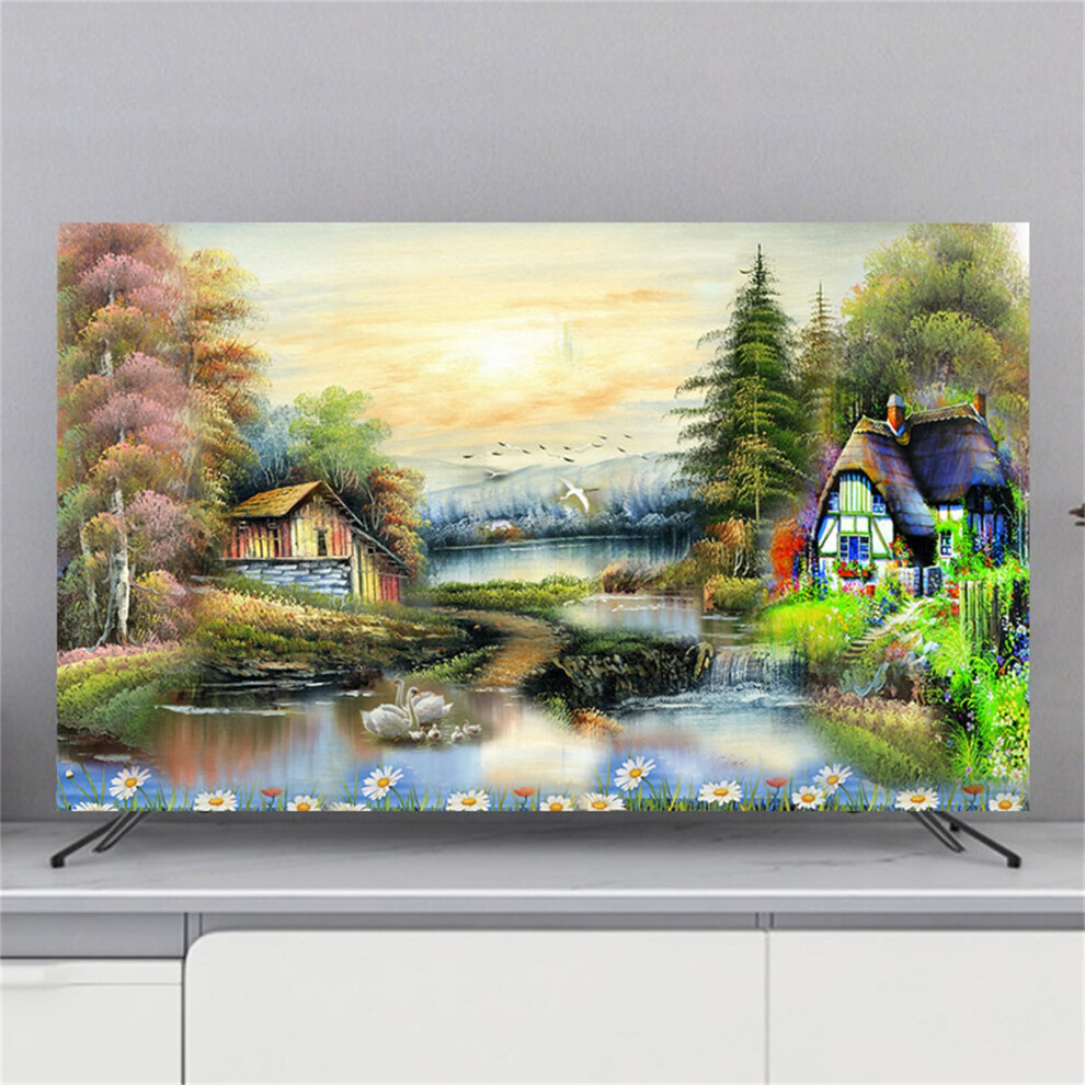 Tv Protector Cover For 3280 Inch Tv/Pc Displays, Elastic Dustproof Screen Protector, Compatible 3739 Inch Displays 9119770694256