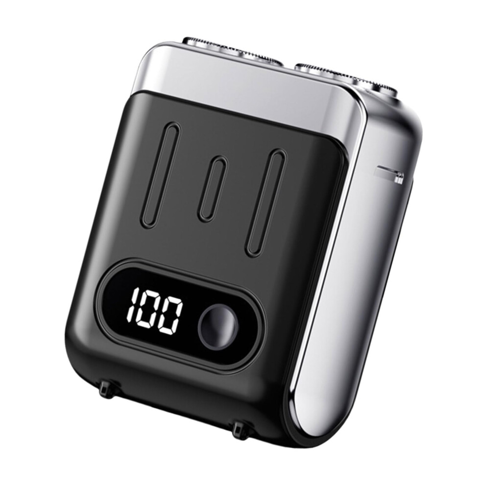 Electric Shaver for Men with Quiet Shaving and Digital Display, Rechargeable Travel Friendly Grooming