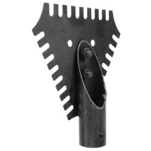 Metal Ice Shovel with Durable Saw Edge for Effortless Snow Removal on Driveways and Outdoor Spaces