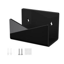 Acrylic Envelope Holder Convenient Document Storage Rack-Black
