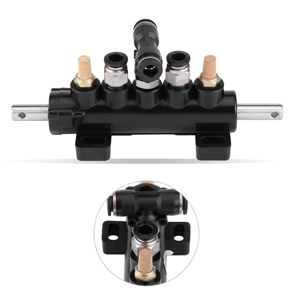 Foot Pedal Air Control Valve For Ranger Tire Changer, Durable Aluminum With Dual Mufflers 8Mm Pipe 9001264929275