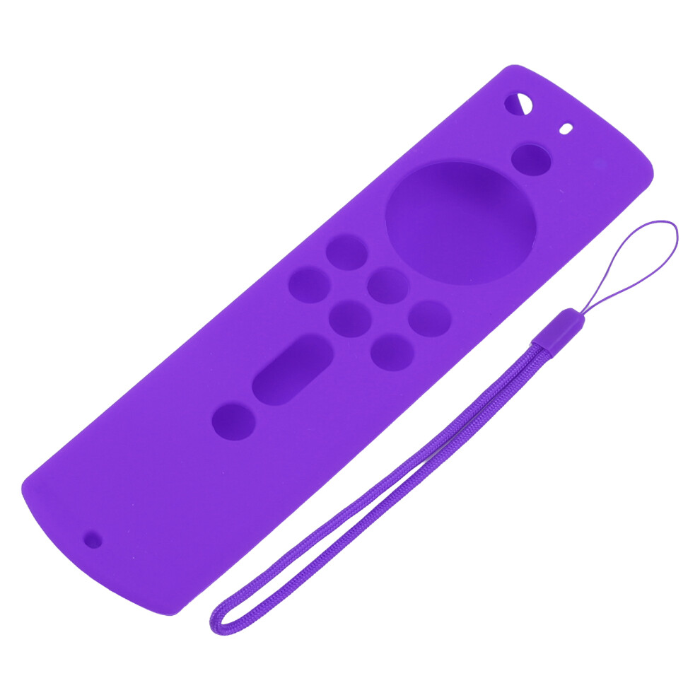 Luminous Remote Cover For Fire Tv Stick 4K, Washable Anti-Slip Silicone Protective Case With Easy Installation, Glowing In The Shockproof Skin Wi Dark 9454554042329