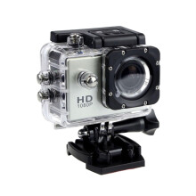 Mini HD 1080P Waterproof Camera Sport Camcorder 2.0 Inch Screen 32GB Memory Silver Gray For Outdoor Action Video