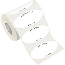 Etiquetas para conservas em potes, estilo antigo, resistentes à água e óleo, com linha de perfuração, autoadesivas e removíveis para