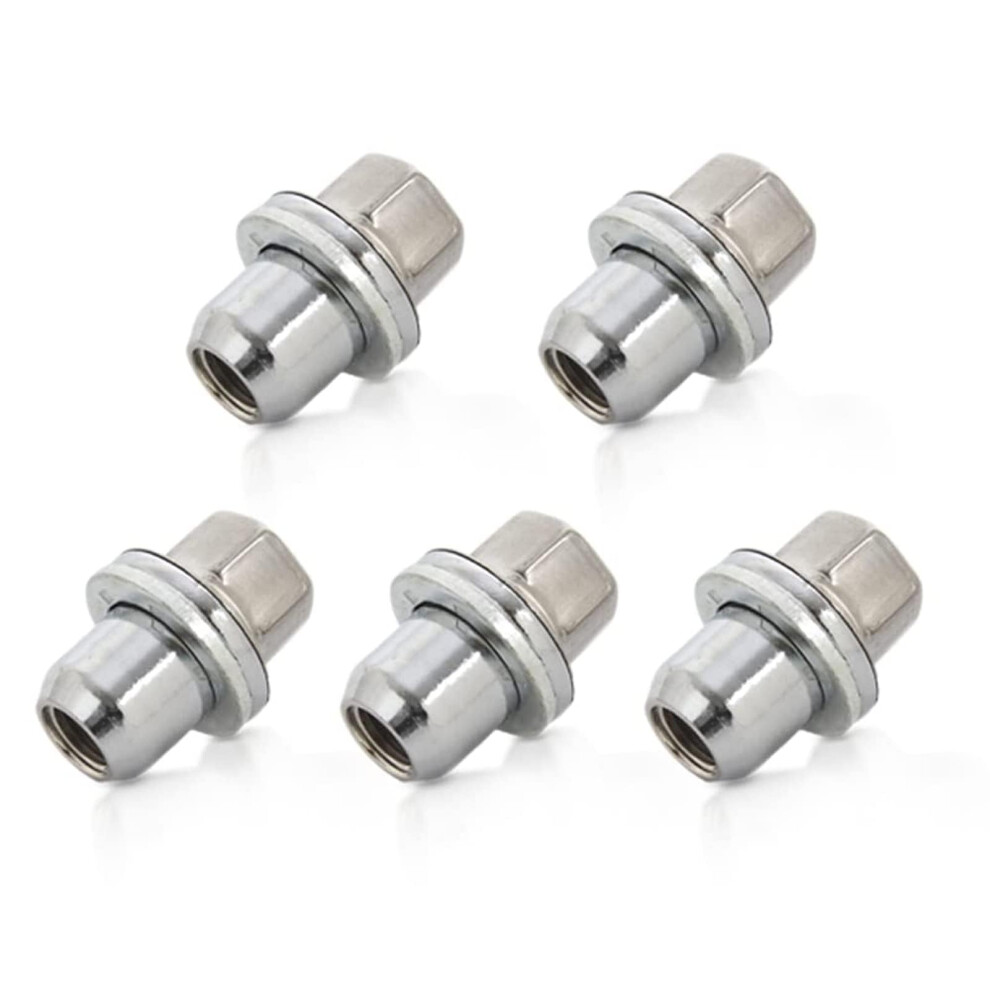 Wheel Lug Nuts M14x1.5 For Land Rover Range Rover Sport Lr3 20062009 Rrd500510 Rrd500290 5Pcs 9119770690944