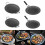 BBQ Griddle Pans with Handle NonStick-large Binaural model 3