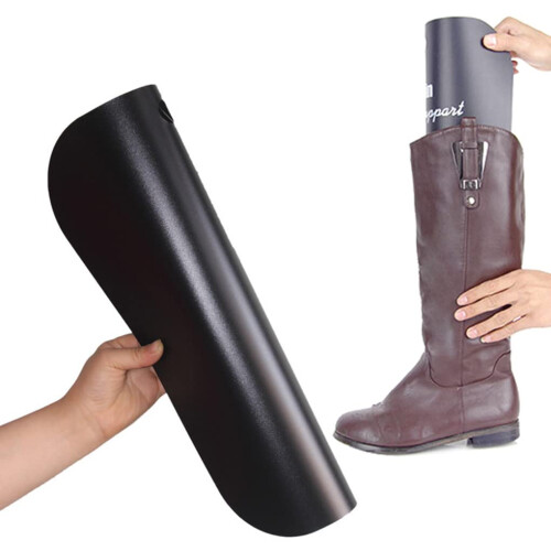 2 Pairs 18 Inch Adjustable Boot Shaper Inserts with Breathable Support for Tall Boots