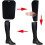 2 Pairs 18 Inch Adjustable Boot Shaper Inserts with Breathable Support for Tall Boots 2