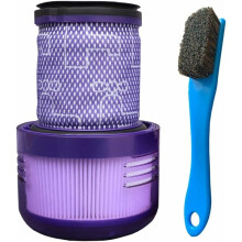 Accesorio para aspiradora, filtro de repuesto compatible con Dyson V11Series, filtro de aire de alta eficiencia, lavable y de fácil instalación