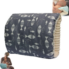 Baby Nursing Pillow Anti-Spitting Support Pure Cotton Plus Velvet Comfortable Nursing Arm Pillow