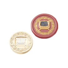 Retro Pattern Wax Stamp Head, Retro Wax Seal Stamp Head-H