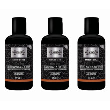 3x Wilkinson Barbers Beard Wash 177ml