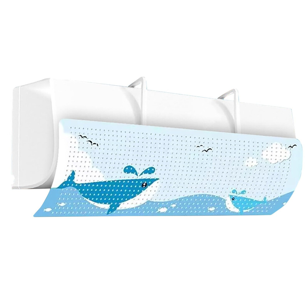 Adjustable Air Conditioner Deflector With 180 Rotation, Universal Wind Shield Prevents Direct Airflow 9426802814682