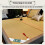 Bamboo Cooling Mattress Topper Foldable DoubleSided Summer Sleeping Mat for Bed 2x2.2m 5