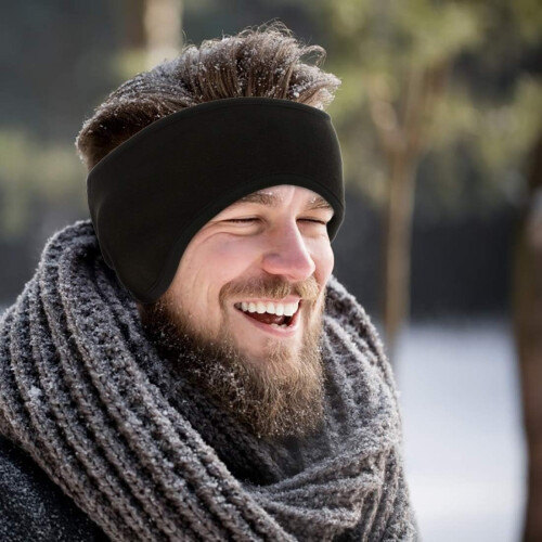Υλικό fleece Ελαφρύς σχεδιασμός Θερμαντικό αυτιών, Προστασία από κρύο καιρό 1