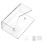 Envelope Tray Office Document Storage Holder Letter Mail-Clear 1