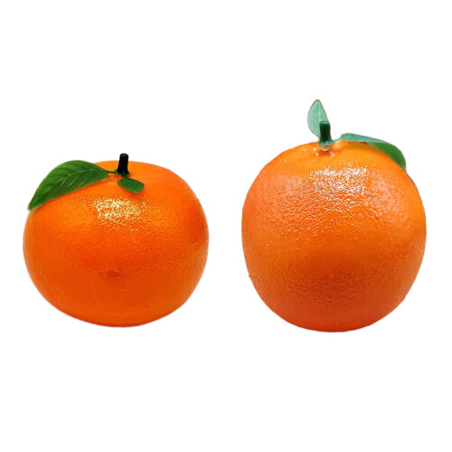 6pcs Realistic Artificial Orange Fake Fruit for-tangerine 1