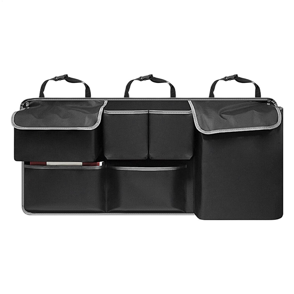 Car Trunk Organizer Large Capacity Foldable Waterproof Oxford Cloth With Multiple Pockets For Travel 9001264934330