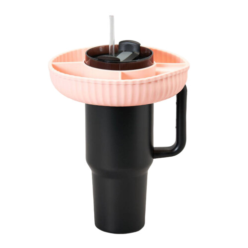 Innovative Cup Snacks Holder Unique Snacks Container-apricot 2