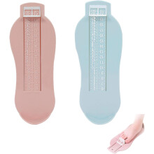 Shoe Sizer for Accurate Measurements, Foot Measurement Device with Clear Scale Lines for Kids and Adults