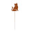 Metal Garden Stakes Decorations Cat Yard-Type A small size 1