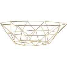 Allsidig kurv, fruktskål i høykvalitetsmateriale med stor oppbevaringskapasitet for mat, moderne design for kjøkken og interiør, forhindrer at