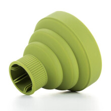 Diffuseur pour sèche-cheveux, répartit uniformément la chaleur, outil de coiffure universel pliable en silicone, résistant aux hautes