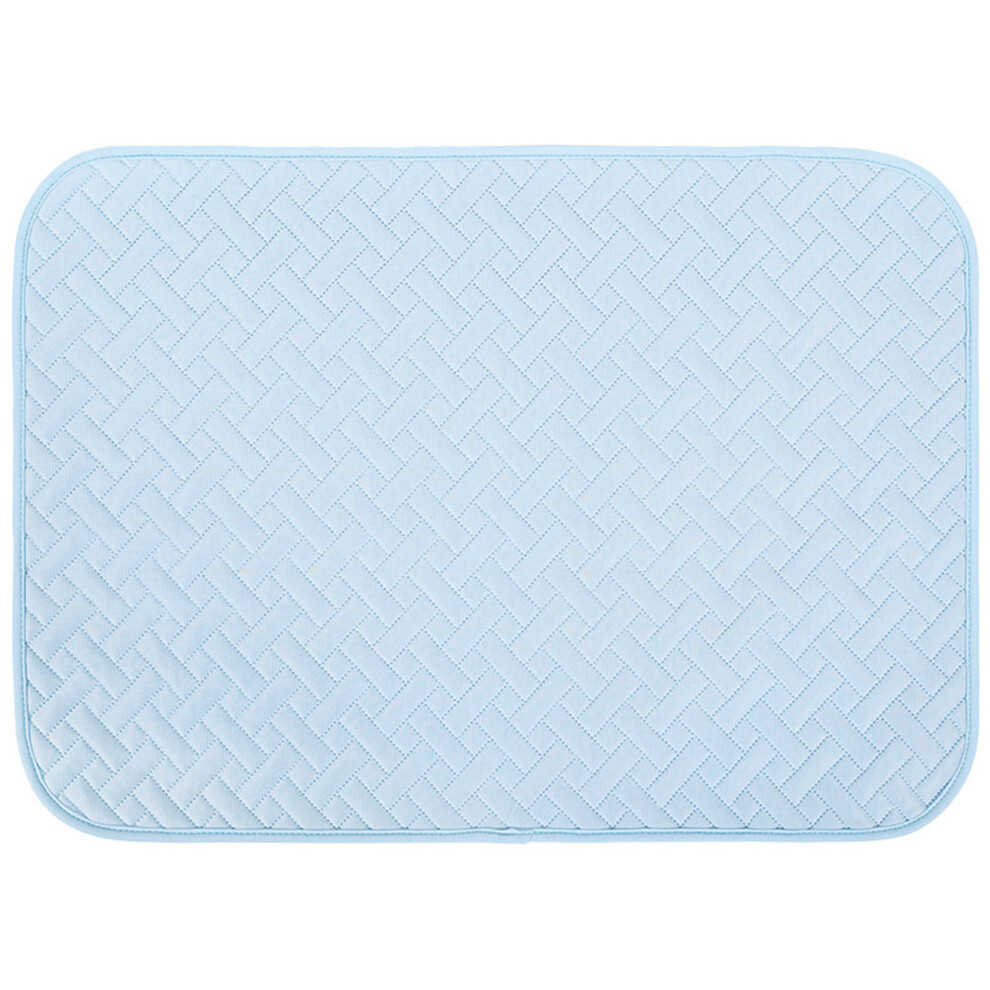 Blue Pet Cooling Mats Heatstroke Prevent Cooling Ice Mats Dog- S