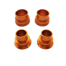 Motorcycle Wheel Spacers Front Rear Axle Bushings Kit for KTM EXC SXF 20022015 Enhanced Stability