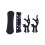 ABS Sword Holder Storage Stand Convenient-Katana double layer 1