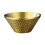 Space efficient Salad Storage Bowl Multifunctional-gold 18cm 1