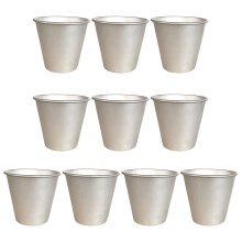 10 stuks anti-aanbak cupcakes kopjes aluminium eieren-B04