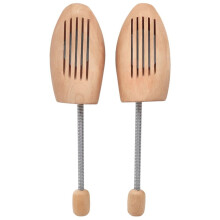 Wooden Shoe Trees and Stretcher for Men Size 1213, Adjustable Spring Design Maintains Shape