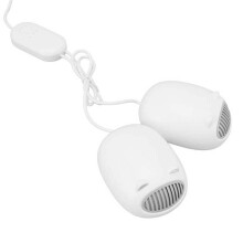 Shoe Dryer and Boot Dryer with Ozone Odor Removal, 5V USB Air Drying for Home White