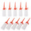 160ml Sewing Machine Oiler Bottle with Long Angled Needle Tip, LeakProof Clear Plastic, 10 Pcs 1