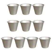 Set van 10 anti-aanbakvormen voor pudding, eieren, taart en-B02