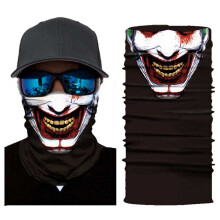 Strapazierfähiger Mikrofaser-Nackenwärmer, 3D-Magic-Pattern-Bandana, UV-Schutz, feuchtigkeitsableitend, vielseitige Tragemöglichkeiten für Damen
