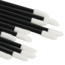 Læbestiftapplikatorer til professionel makeup, unikt designet læbestiftpensel med Doe Foot-applikator til jævn og præcis påføring