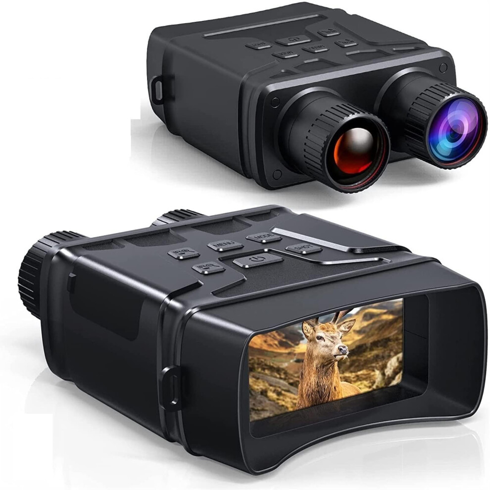 Hd Digital Night Vision Binoculars R6 850Nm Infrared 1080P 5X Zoom Outdoor Day Night Dual Use V1 Light 9119770699176