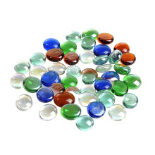 Aquarium Stones 200g Round Crystal Glass Pebbles Multicolor For Fish Tank Decoration