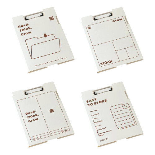 Professional Document Organiser With Metal Clip Waterproof-B 1