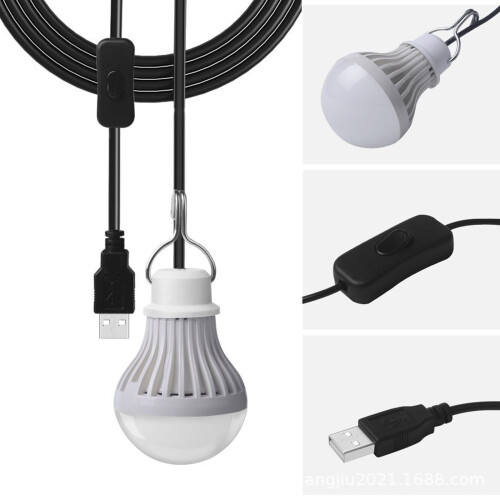 Ανθεκτική φορητή λάμπα LED για κατασκήνωση και έκτακτες ανάγκες, φως LED USB με 2
