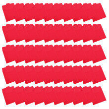 Enveloppes de CD de conception Portable, 50 pièces,-Rouge