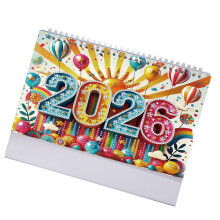 Calendrier de bureau de peinture sur pierre à faire soi-même,