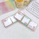 Célébration Gluey Record 9 Count Set Holiday Décoré-Série rose 7