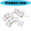 Célébration Gluey Record 9 Count Set Holiday Décoré-Série rose 4