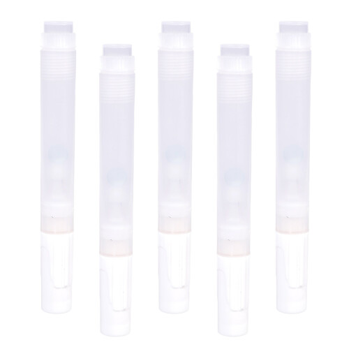 Marqueurs rechargeables à pointe ronde de 6.5mm, 5 pièces, pour